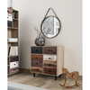 NUMBER ΚΟΜΟΤΑ 2ΠΟΡΤΕΣ 2ΣΥΡΤΑΡΙΑ SONOMA ΛΕΥΚΟ ΓΚΡΙ 75.8x39.6x80.1
