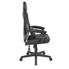 FUSION ΚΑΡΕΚΛΑ GAMING ΓΡΑΦΕΙΟΥ ΜΑΥΡΟ 50x74x137