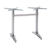 Roma ALU διπλή βάση  58cm x 108cm x 72cm ΛΕΥΚΟ