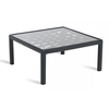 Garda side table ΑΝΘΡΑΚΙ 67.5x67.5x32