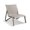 Sunset lounge καρέκλα 74x83x89(38) ΠΛΑΤΙΝΕ ΓΚΡΙ