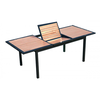 Ferrara II ext.152/210x90x77 τραπέζι αλουμινίου Avant Garde design sa