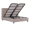 DEAL SET ΚΡΕΒΑΤΙ ΜΕ ΑΠΟΘΗΚ. ΧΩΡΟ ΚΑΙ ΣΤΡΩΜΑ BEIGE 14-753 210x162x120