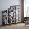 NEST ΒΙΒΛΙΟΘΗΚΗ ΦΥΣΙΚΟ ΜΑΥΡΟ 60x28x187