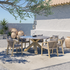 TERRAZZO ΤΡΑΠΕΖΙ TERRAZZO 150x150x76.3