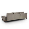 NATURA ΚΑΝΑΠΕΣ ΚΡΕΒΑΤΙ ΓΩΝΙΑ ΑΡΙΣΤΕΡΗ TAUPE 283x164x90