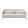 AMMOS ΚΑΝΑΠΕΣ ΚΡΕΒΑΤΙ 3ΘΕΣΙΟΣ OFF WHITE 196x82x81
