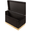 ICTUS ΣΚΑΜΠΟ SET 2ΤΕΜ ΜΑΥΡΟ ΓΚΡΙ 90x42x44