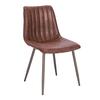 STRIPES ΚΑΡΕΚΛΑ ΚΑΦΕ GUNMETAL 48x56x80