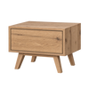 Κομοδίνο Δρυς με Συρτάρι 60×45×43 cm