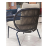 Cordo πολυθρόνα lounge μεταλλική με rope