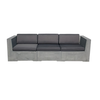 CONCRETE Set Μαξιλάρια Καναπέ Γκρι Ύφασμα Water Repellent 6 Tεμάχια