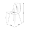 PRAGA ΚΑΡΕΚΛΑ ΓΚΡΙ ΑΝΟΙΧΤΟ 54.5x44x89