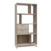 NAK ΒΙΒΛΙΟΘΗΚΗ SONOMA ΜΕ PATTERN 80x35x168