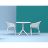 SKY WHITE 80X80X74εκ. ΤΡΑΠΕΖΙ ΠΟΛ/ΝΙΟΥ