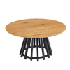 Forio Round Living Room Table 80x40 cm