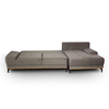 NATURA ΚΑΝΑΠΕΣ ΚΡΕΒΑΤΙ ΓΩΝΙΑ ΔΕΞΙΑ TAUPE 283x164x90