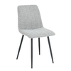 Praga Καρέκλα Γκρι Ανοιχτό 54.5x44x89