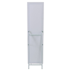 MIRROR Καθρέπτης Δαπέδου Τοίχου Ξύλινος Antique White