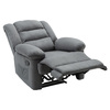 JULIA Massage Πολυθρόνα Relax Σαλονιού - Καθιστικού, Ύφασμα Γκρι