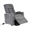 NANCY Lift-Relax Πολυθρόνα Σαλονιού - Καθιστικού, Ύφασμα Σκ.Γκρι (ηλεκτρική ανάκληση)