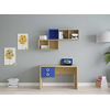 Σύνθεση Γραφείου Easy 120x60xH72cm