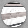 ΣΤΡΩΜΑ ERIS 90/100/110/120/130/140/150/160/170/180 x200xH28cm ELATIRIO STROM 