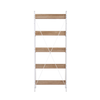 ONE STEP UP ΒΙΒΛΙΟΘΗΚΗ 5ΡΑΦΙΑ SONOMA ΛΕΥΚΟ 60x35x149