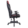 STORM ΚΑΡΕΚΛΑ GAMING ΓΡΑΦΕΙΟΥ ΜΑΥΡΟ ΚΟΚΚΙΝΟ 50x73x135