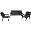 Line set 3τμχ Καναπές: 180x77x88cm Πολυθρόνα: 64x77x88cm ΚΑΦΕ