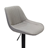 Flex Σκαμπό Μεταλλικό 47x49xH60-82 / 82-102cm