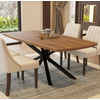Galace Harmony Τραπεζαρία Ελληνικής Κατασκευής AFS 180x90xΗ75cm