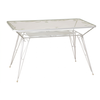 Γαλβανισμένο Παραλ/μο Τραπέζι Μασίφ 140 x 70 x 73cm