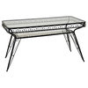 Γαλβανισμένο Παραλ/μο Τραπέζι Μασίφ 140 x 70 x H73cm