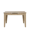 Τραπέζι Trendline επεκτεινόμενο χρώμα oak 120/150x70x75εκ.