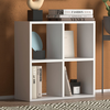 Βιβλιοθήκη Cube χρώμα λευκό 60x23x60εκ.
