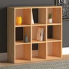 Βιβλιοθήκη Cube χρώμα oak 90x30x90εκ.