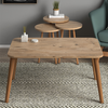 Τραπεζάκι σαλονιού σετ 4 τμχ Soul χρώμα oak 90x55x43εκ.