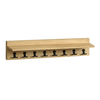 Κρεμάστρα τοίχου Vettini χρώμα sapphire oak 100x12x20εκ.
