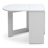 Τραπέζι Winslet επεκτεινόμενο χρώμα λευκό 34(63+63)x80x76εκ.