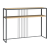 Κονσόλα Kary χρώμα oak 120x33x90εκ.