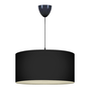Φωτιστικό οροφής Monahan υφασμάτινο μονόφωτο χρώμα μαύρο 38x21x70εκ.