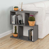 Βοηθητικό τραπεζάκι Homemania χρώμα ανθρακί 60x20x60εκ.