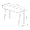 Γραφείο εργασίας Luton χρώμα φυσικό οξιάς 120x60x75εκ.