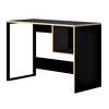 Γραφείο εργασίας Cubo χρώμα black wood 110x50x75εκ.