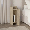 Κομοδίνο Elos αριστερό χρώμα travertine 25x27x60εκ.