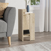 Κομοδίνο Elos αριστερό χρώμα travertine 25x27x60εκ.