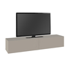 Έπιπλο τηλεόρασης επιτοίχιο Francy χρώμα sandstone 135x31,7x25εκ.