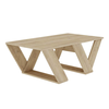 Τραπεζάκι σαλονιού Pipra χρώμα sapphire oak 110x60x40εκ.