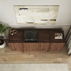 Μπουφές Dorma χρώμα καρυδί milano 180x45x80,2εκ.
